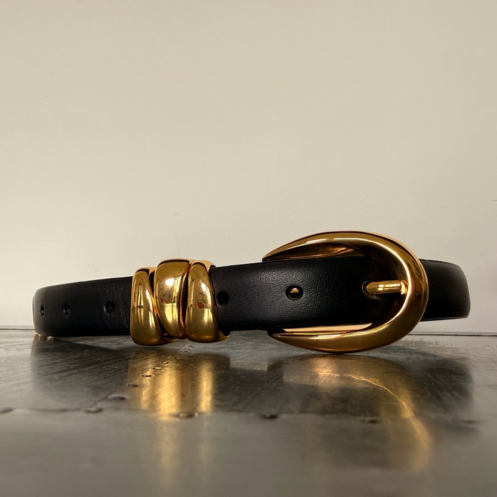 Madewell Triple Metal Keeper Belt - Picture 4 of 7